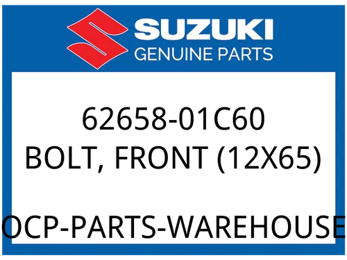 BOLT, LEVER FRONT (12X65)