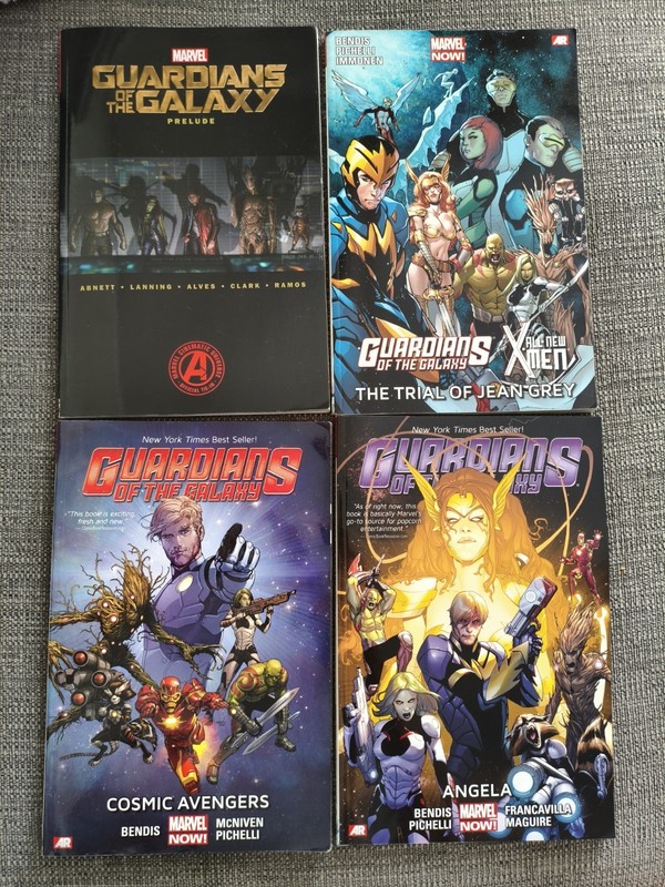 GUARDIANS OF THE GALAXY Lot of 4 x TPB bundle