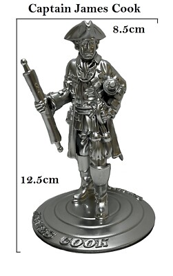 Captain James Cook Explorer Naval Officer Collectables Statue Ornament Australia
