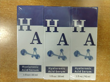 3 Pack: Hyaluronic Acid Serum  EXP. 3/27 NEW/SEALED W1A