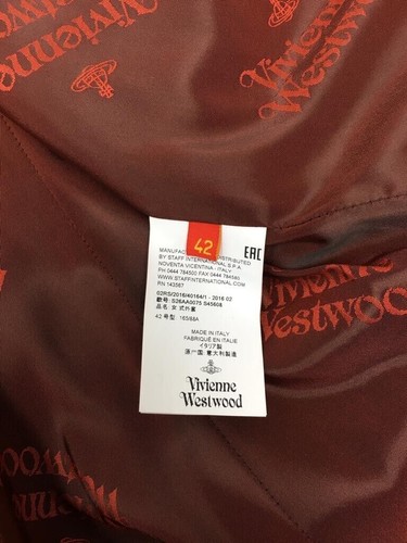 VIVIENNE WESTWOOD Red Label Classic Melton Love Coat - Grey - IT 42/UK10 - £855 - Picture 6 of 15