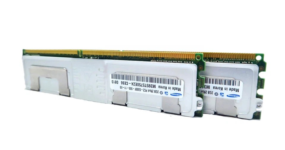 4GB (2 x 2GB) Samsung PC2-5300F M395T5750EZ4-CE66 Server Memory - Image 2 of 2