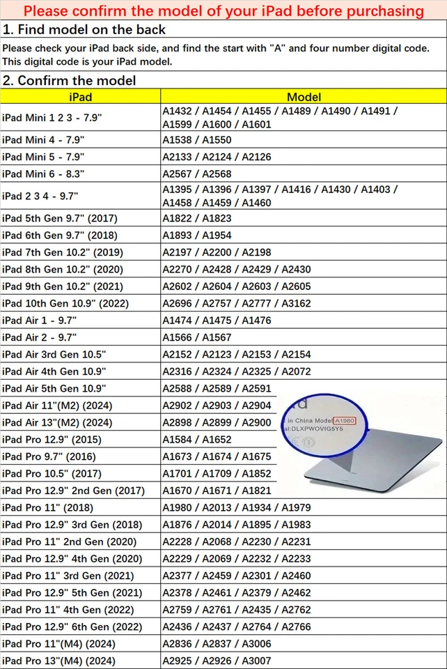 Funda protectora a prueba de golpes para niños para iPad 10º 9º 8º 6º 5º Gen Pro 11 Air 11 13 Foto 2 de 4