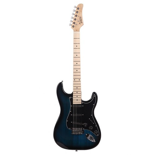 GST Stylish Electric Guitar Kit with Black Pickguard Dark Blue - Picture 4 of 16