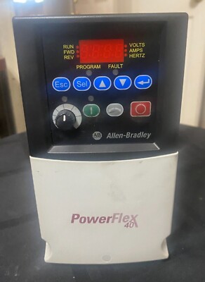 Allen Bradley PowerFlex 40 22B-D4P0N104 Series A Input:3 Phase, 380-480V,48-63Hz