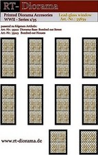 Lead-glass Windows (smal) Lead Glass Windows (Small) 1:35 Plastic Kit