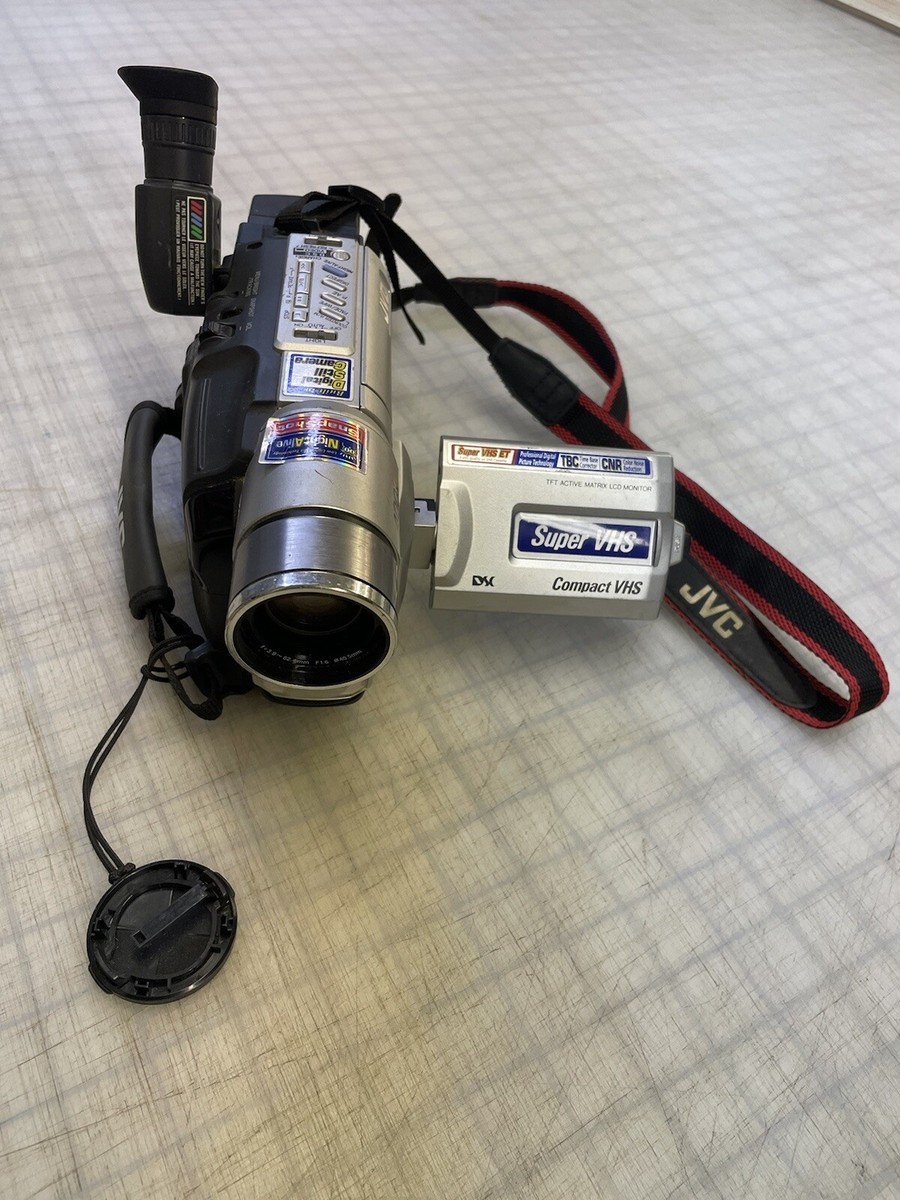 JVC (GR-SXM735U) 400X Digital Zoom SUPER VHS Compact Camcorder No