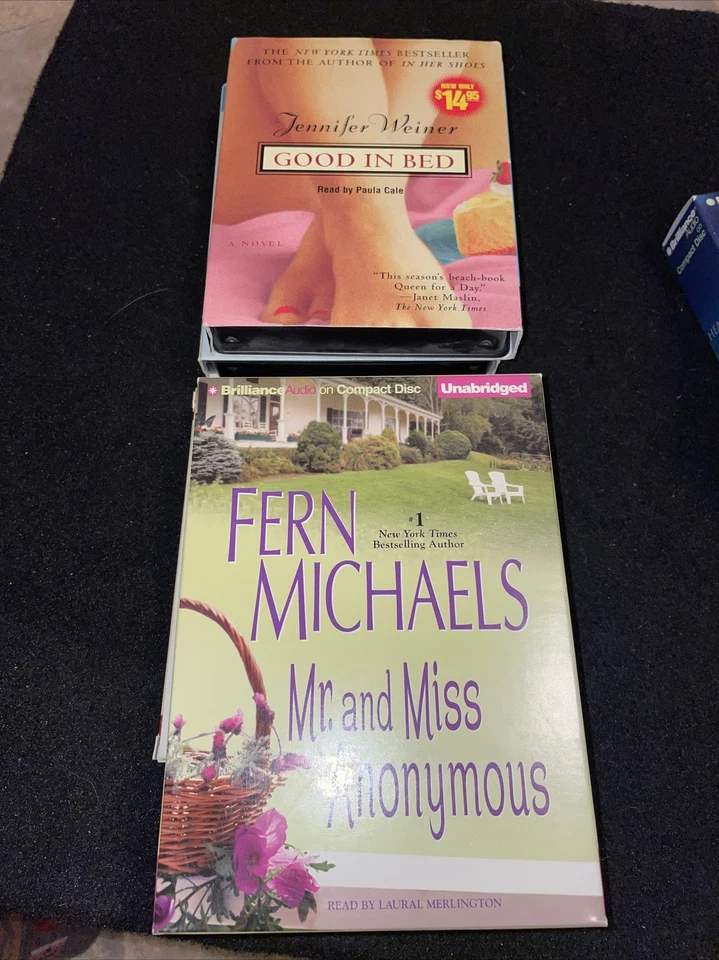 8 Thriller, Mystery, Romance, Crime CD Audio Books Rita Mae Brown Cornwell MORE! - Image 4 of 4