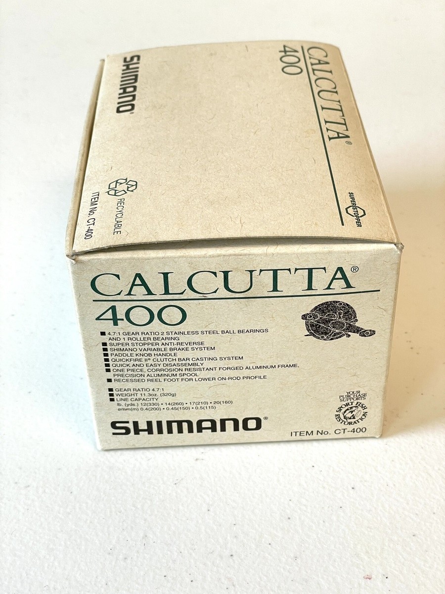 CALCUTTA400初代 100 PRODUCTS HISTORY | SHIMANO