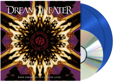 Dream Theater - Lost Not Forgotten A When Dream and Day Reunite Blue 2 Vinyl LP 