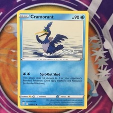 Cramorant - 28/72 - Uncommon - Original (Shining Fates) Pokemon TCG Official