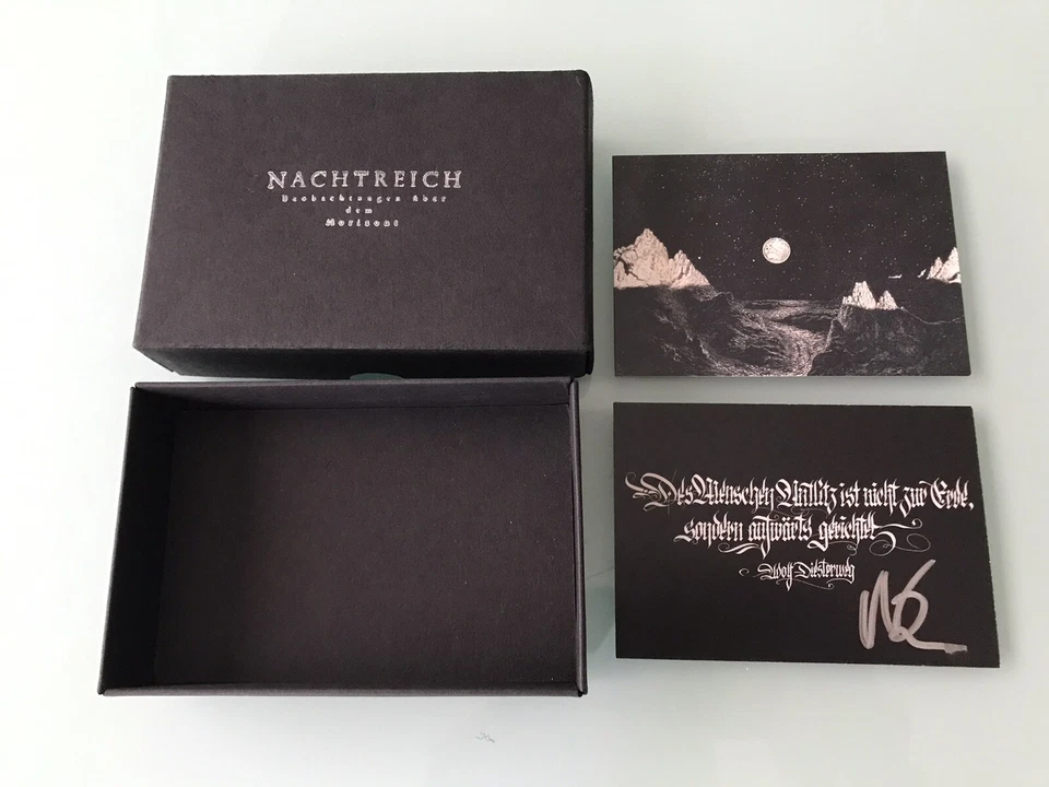 11/30 Nachtreich 2016 Beobachtungen über Horizont Neoclassical Black Metal Tape - Image 4 of 4