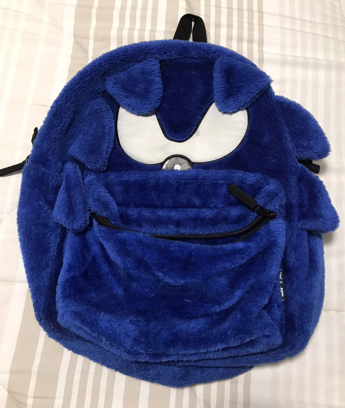 Sonic the Hedgehog Big Face Reversible Backpack Blue