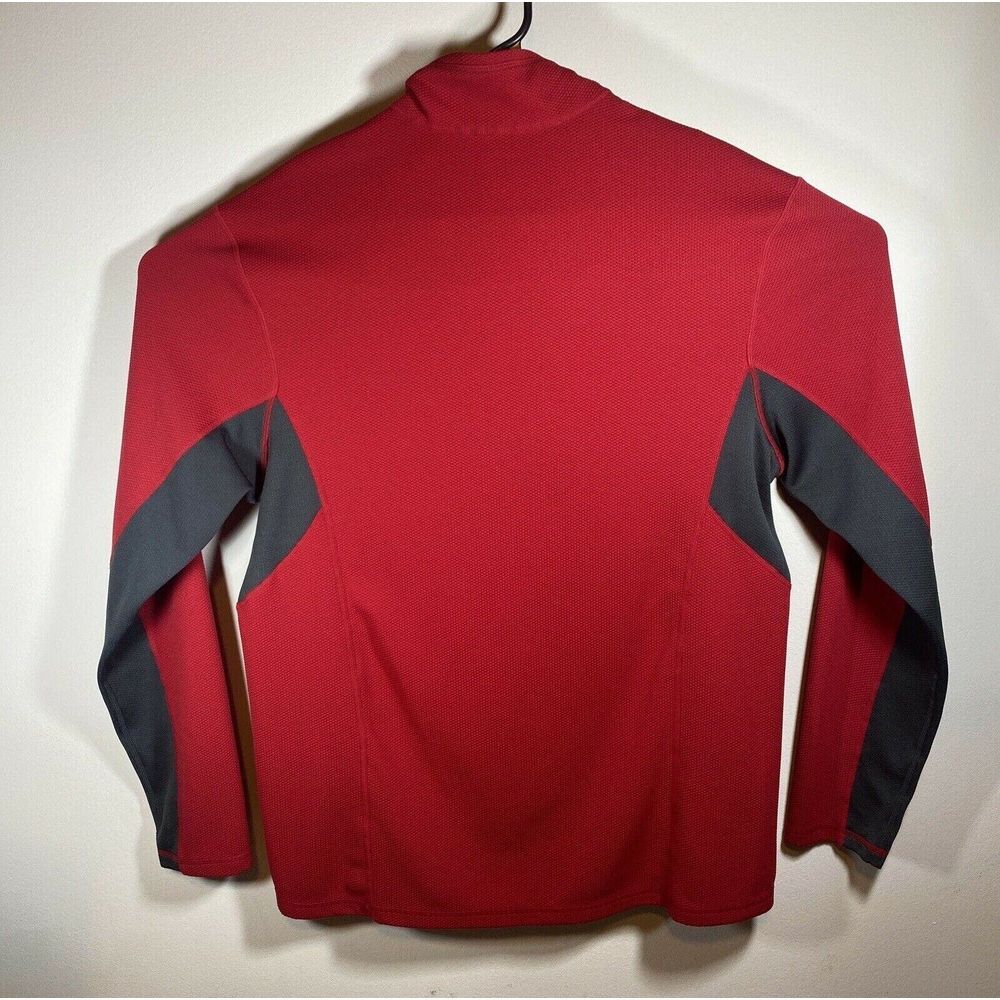 SACAI X NIKE Nike ACG 1 4 Zip Pullover Giacca Uomo Grande Termico Rosso