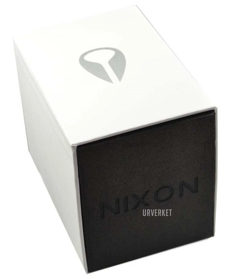 NIXON TIME TELLER ORANGE/LEATHER - LIST €99 - Immagine 2 di 2