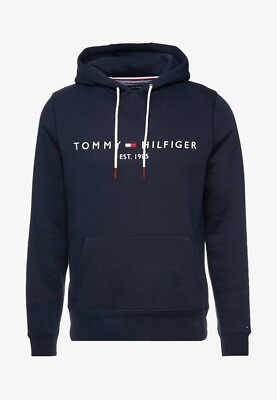 Tommy Hilfiger Hoodie Herren Navy Blau Größe S