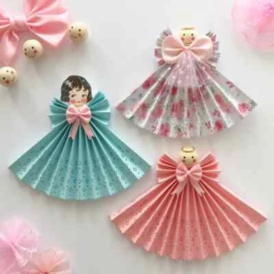 Angel Dress Rosette Metal Cutting Dies Scrapbooking Decorative Card Paper Craft
