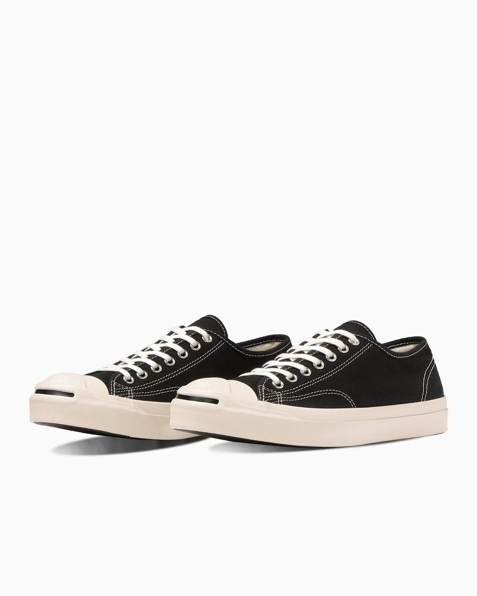 Converse jack clearance purcell black canvas