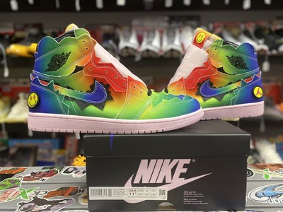 New Air Jordan 1 J. Balvin Size 11.5 Rate Retro OG VTG Vintage Authentic MJ  Nike | eBay