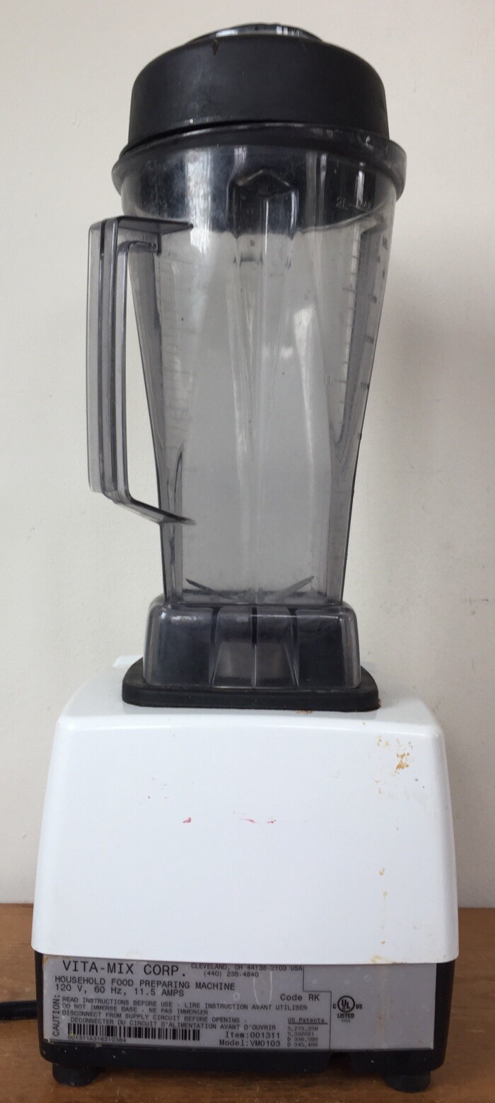 Vitamix 5000 Professional Blender VM0103 White Total Nutrition Center w