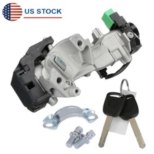 For 2003-2007 Honda Accord Civic Ignition Switch Cylinder Lock Trans+2 Keys USA