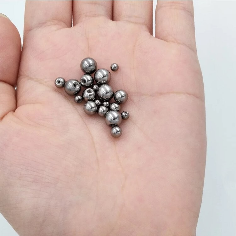 Piercing Barbell Per Interno Titanio Astm F-136 (Orecchio,Lingua,Capezzolo - Foto 11