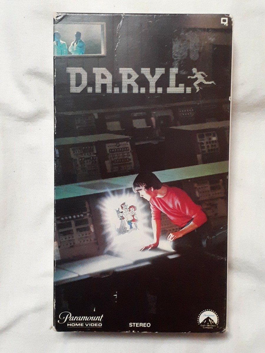 D.A.R.Y.L. (VHS 1985) RARE VINTAGE RELEASE CULT CLASSIC OOP HTF