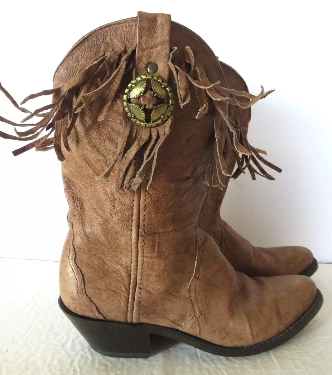 Durango fringe boots cheap