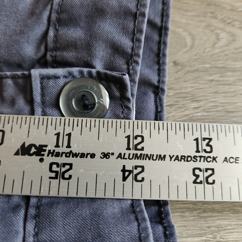 Savane Cargo Shorts Men's 40 Gray Partial Elastic Waist 40 x 7 - Picture 8 of 16