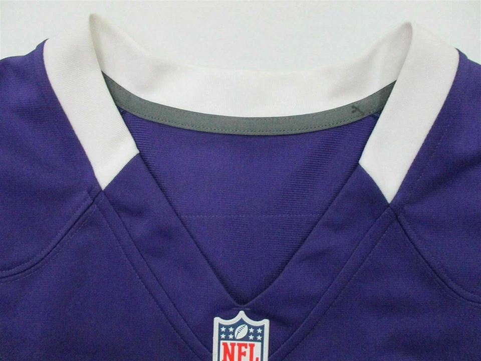 Camiseta deportiva de fútbol americano púrpura para aficionados de la NFL T6799 para mujer talla M Foto 3 de 4