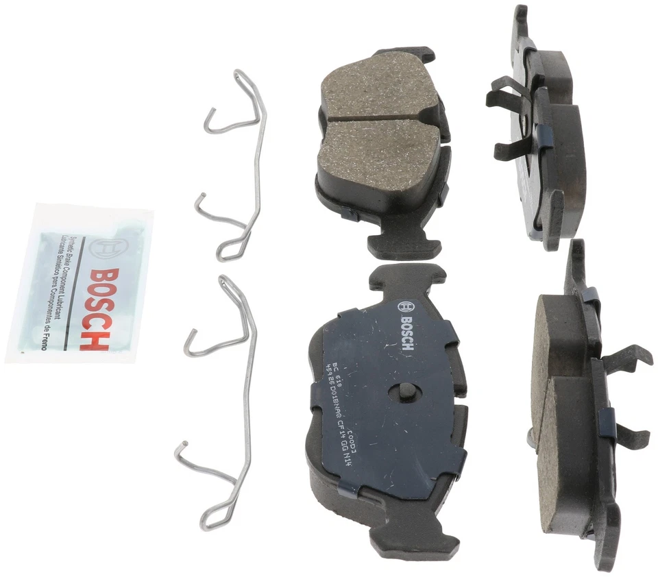Pastillas de freno delanteras semimetálicas Bosch QuietCast para 1993-1997 Volvo 850 1994 1995 Foto 3 de 4