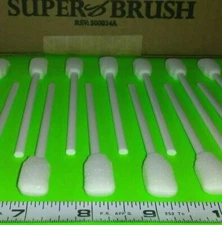 (50) Swab Its Super Brush Gun Tips Foam Cleaning Swabs 71-4501 Gun,Printers,Auto