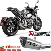 Auspuff Motorrad Akrapovic Honda Cb 1000 R 2018 Endtopf Titan Slip-On Racing