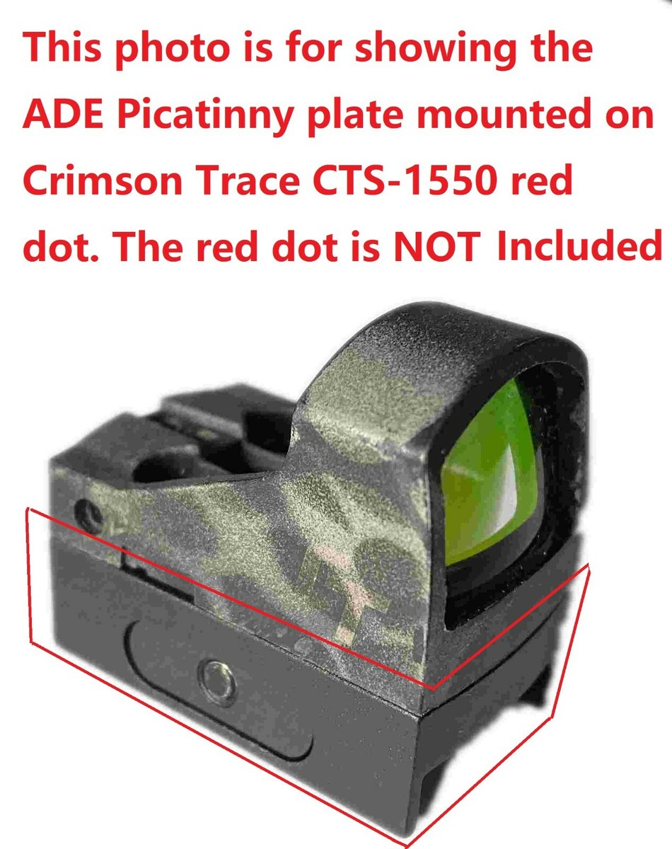 HM4 Picatinny Mounting Plate for Shield RMS,Swampfox Sentinel
