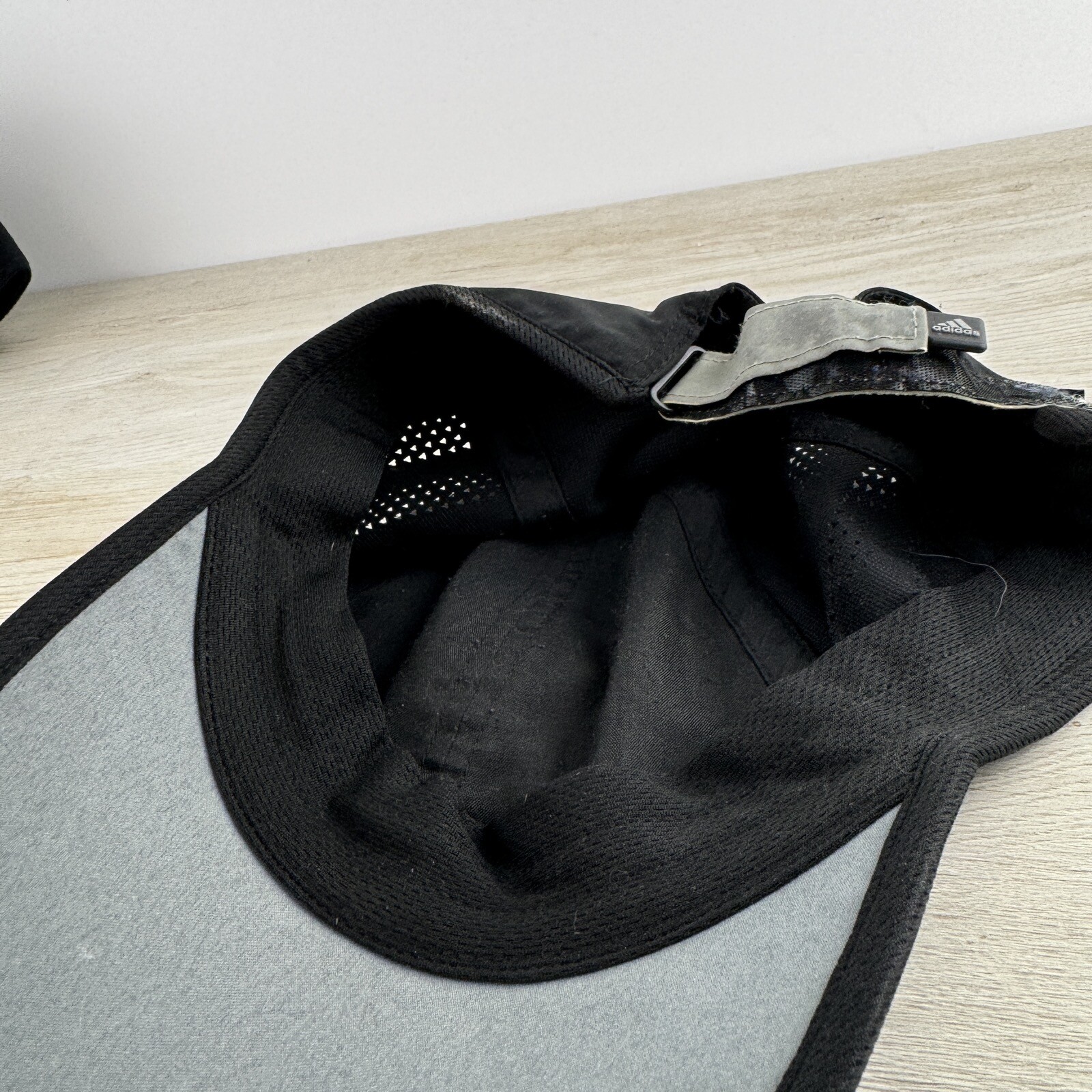 Black Adidas Patch Black Adjustable Hat Adult Siz… - image 14