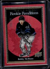 2023-24 Upper Deck Trilogy Rookie Renditions Red Bobby McMann Rookie 554/799