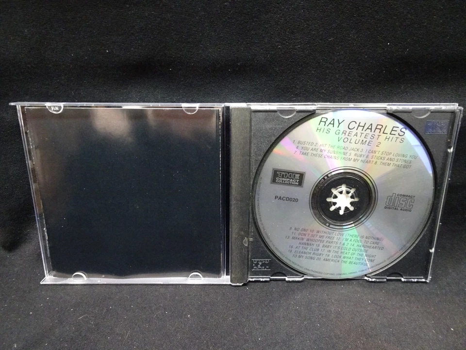 Ray Charles – His Greatest Hits Vol. 2 - EX - NEW CASE!!! - Image 2 of 3