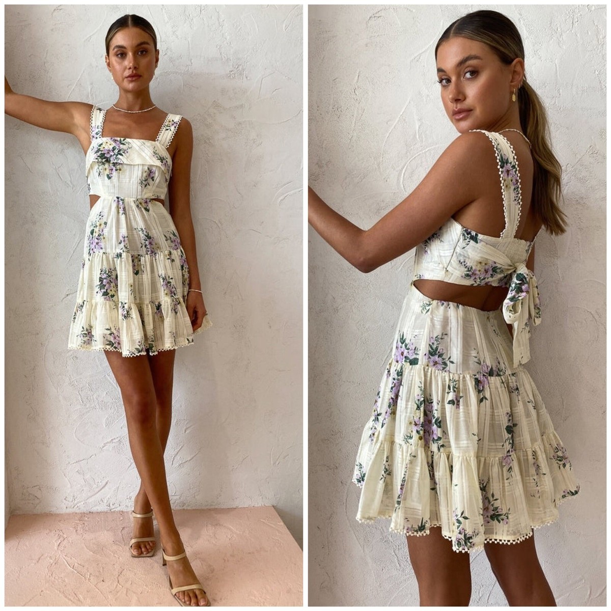 Alemais Margot Floral Mini Dress (US 2) NWT | eBay