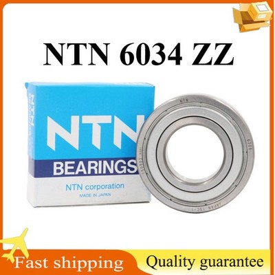 NTN 6034ZZ 1PCS New Single Row Ball Bearing 170x260x42mm Fast Delivery