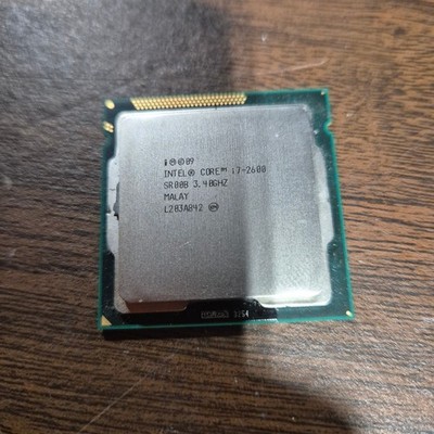Intel SR00B Processor I7-2600 3.40 GHz Quad Core CPU