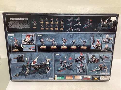 Warhammer 40k DRUKHARI WYCH CULT SHARDSTORM army box CM4720 - Picture 2 of 6