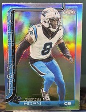 2025 Topps Chrome Refractor Jaycee Horn Carolina Panthers #41