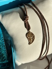 Tamara Comolli Kette 750 Gold 2cm Lederband