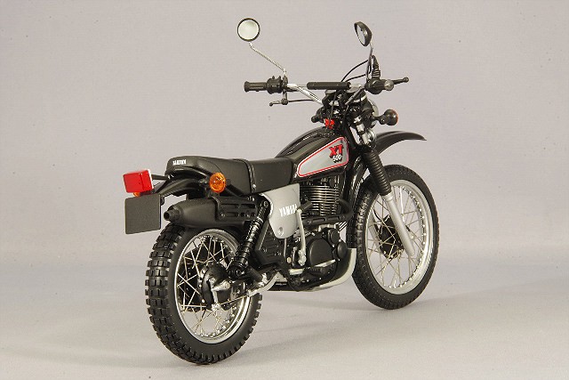 Minichamps 122163305 1/12 Yamaha XT 500 1988 Noire Black Model