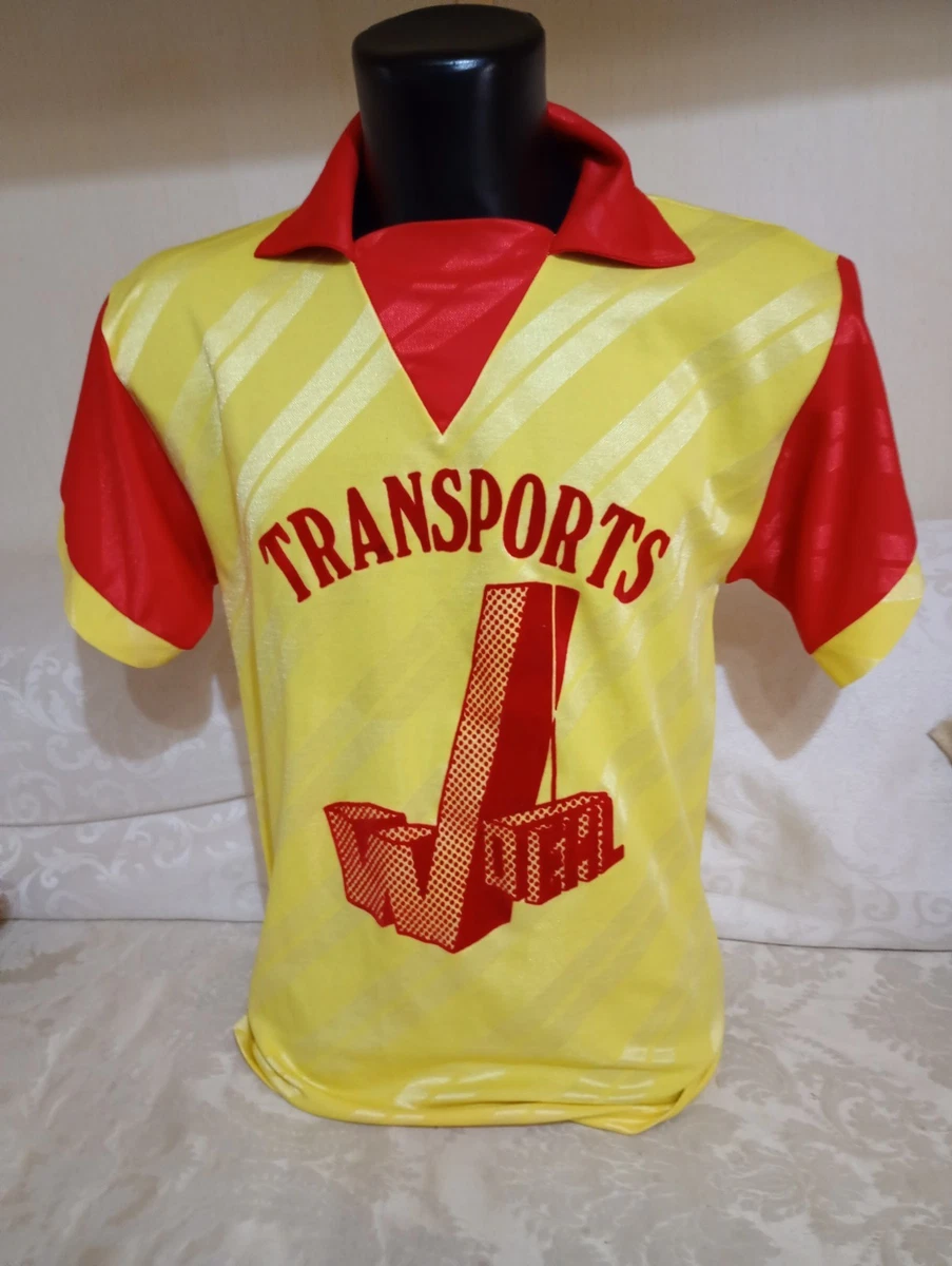 ZEUS Pomigliano N 4 Trikot Fußball Herren Größe L Jersey Soccer Vintage
