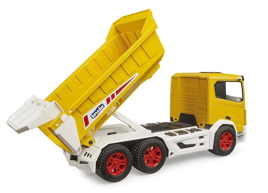 BRUDER, Camion ribaltabile giallo ROADMAX, 1/16, BRU3470 - Immagine 2 di 3