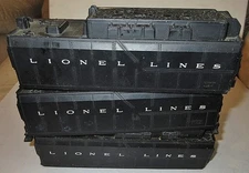 LIONEL #6026 TENDER BODIES X 3,USED ORIGINALS