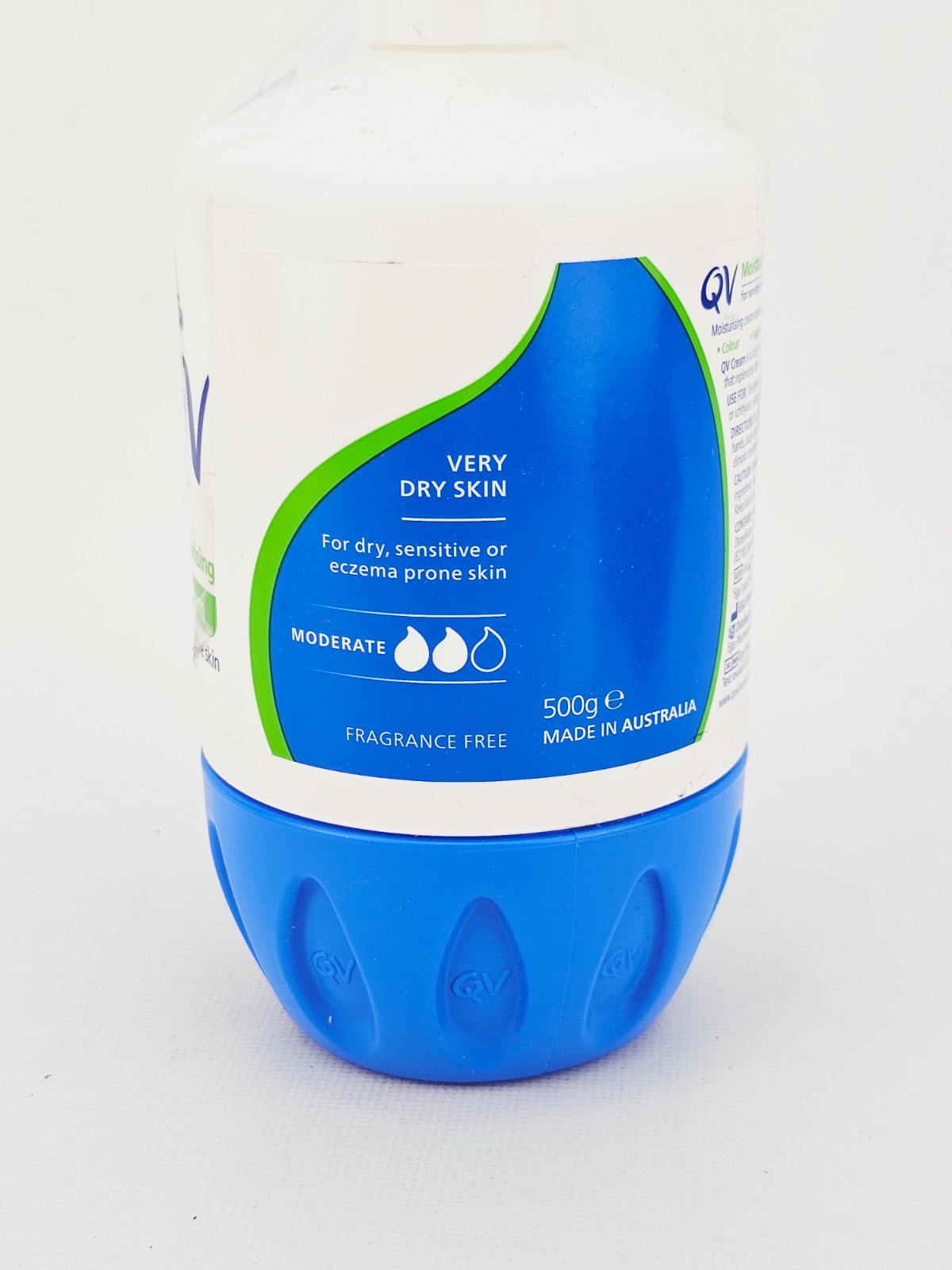 QV Cream with 10% Glycerin 500g Rich Protective Moisturiser Sensitive Skin Jumbo