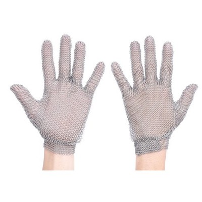Portwest AC01 Kettenhemd Edelstahlhandschuhe maximaler Schutz silber