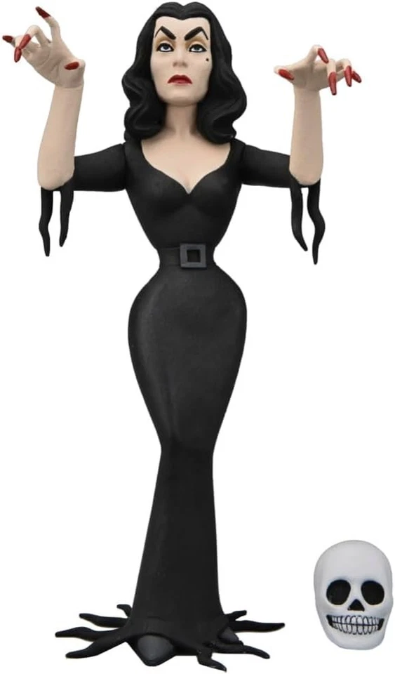 Vampira Fig 15 Cm Plan 9 from Outer Space Toony Terrors Neca - Imagen 2 de 2
